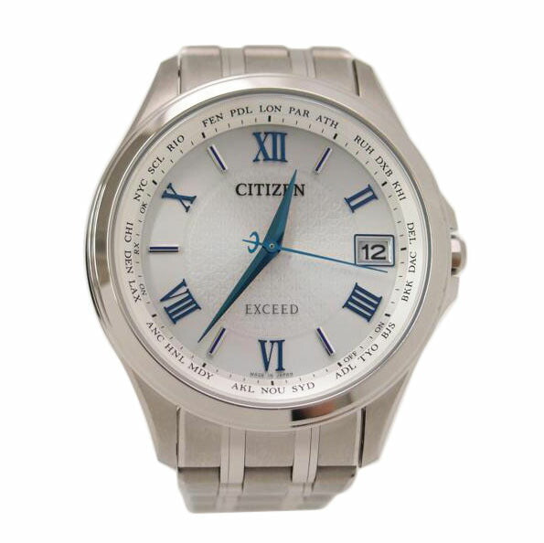 CITIZEN シチズン/EXCEED エコドライブ ソーラー電波/CB1080-52B//292*****/Aランク/69