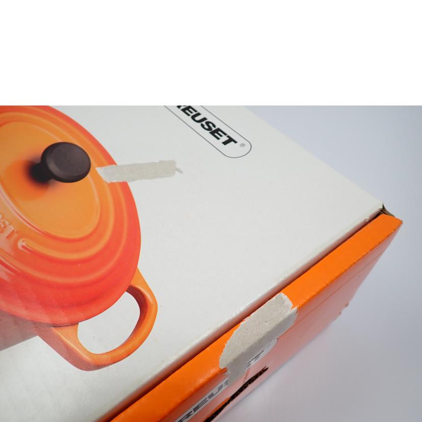 LE CREUSET ルクルーゼ/ココットオーバル シグニチャー25cm//Aランク/62