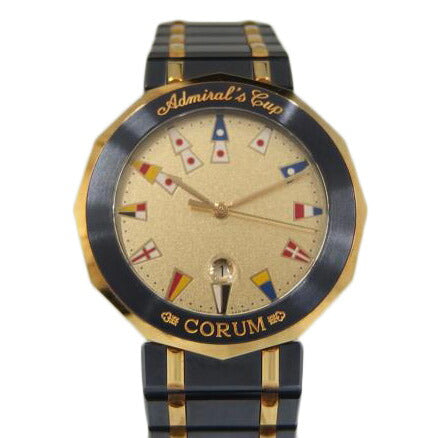 CORUM コルム/アドミラルズカップ・ガンブルー/クォーツ/99.810.31 V552//546***/ABランク/82