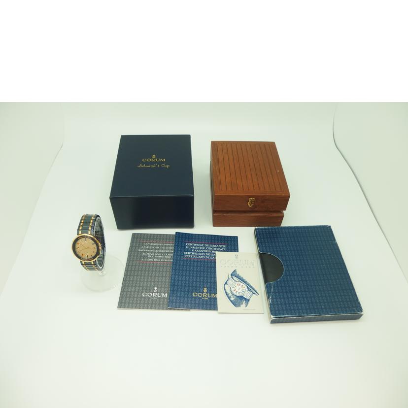 CORUM コルム/アドミラルズカップ・ガンブルー/クォーツ/99.810.31 V552//546***/ABランク/82