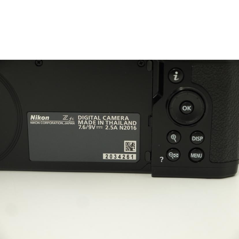 Nikon ニコン/ミラーレス一眼レフカメラ ボディ/Z fc ボディ//2034261/Aランク/69