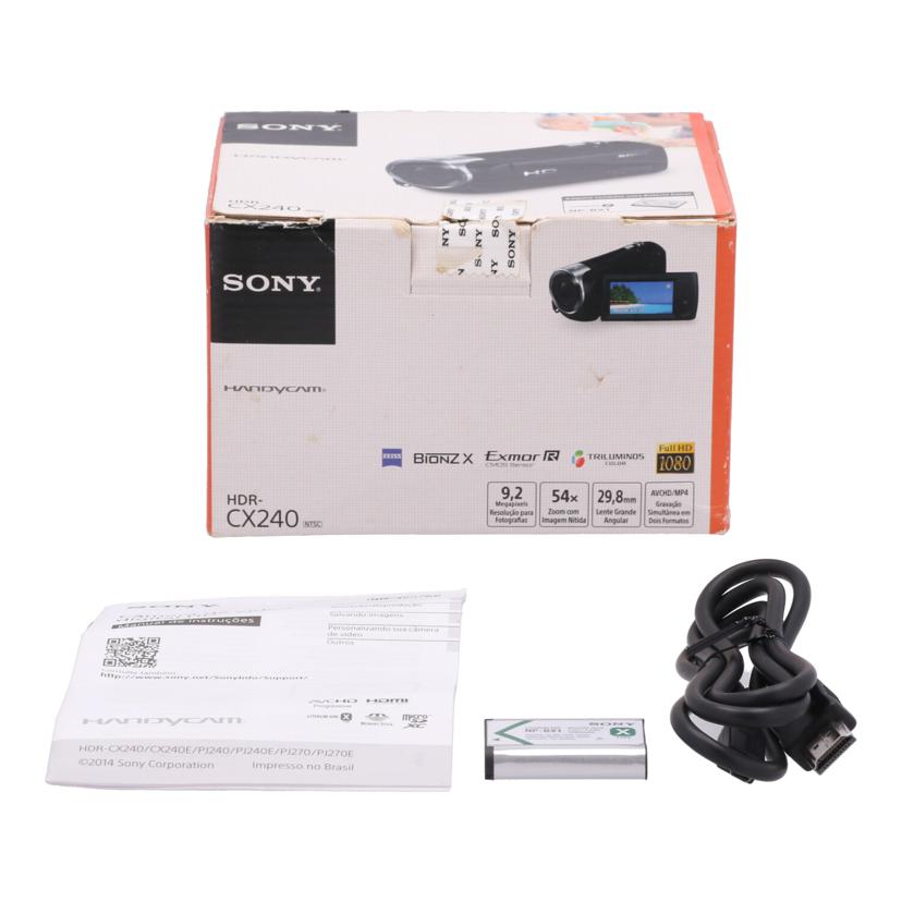 SONY ソニー /ビデオカメラ(English ONLY)/HDR-CX240//9011933/Bランク/69