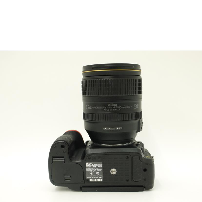 Nikon ニコン/デジタル一眼レフカメラ レンズキット/D750 24-120 VR レンズキット//2108743/Aランク/69