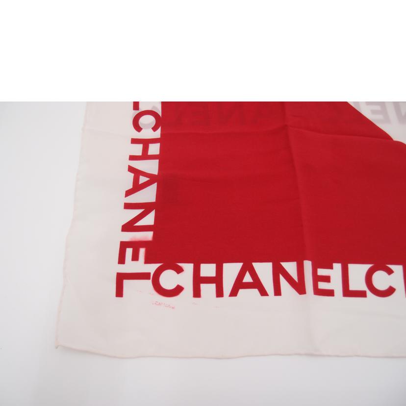 CHANEL シャネル/ココマドモアゼル大判スカーフ/レッド//ABランク/69