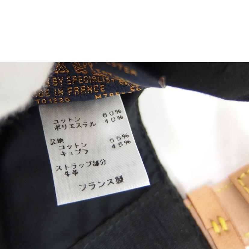 LOUIS VUITTON ルイヴィトン/LOUIS VUITTON モノグラム キャンパス キャップ/ブラック/M76585//ABランク/82