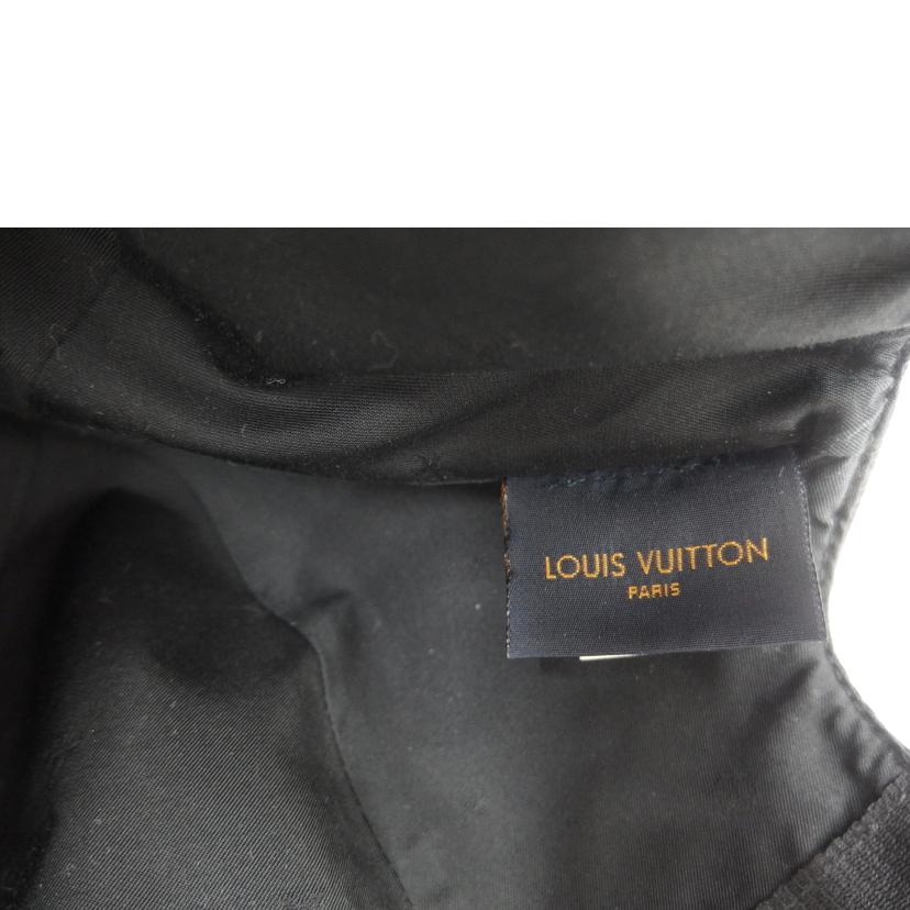LOUIS VUITTON ルイヴィトン/LOUIS VUITTON モノグラム キャンパス キャップ/ブラック/M76585//ABランク/82