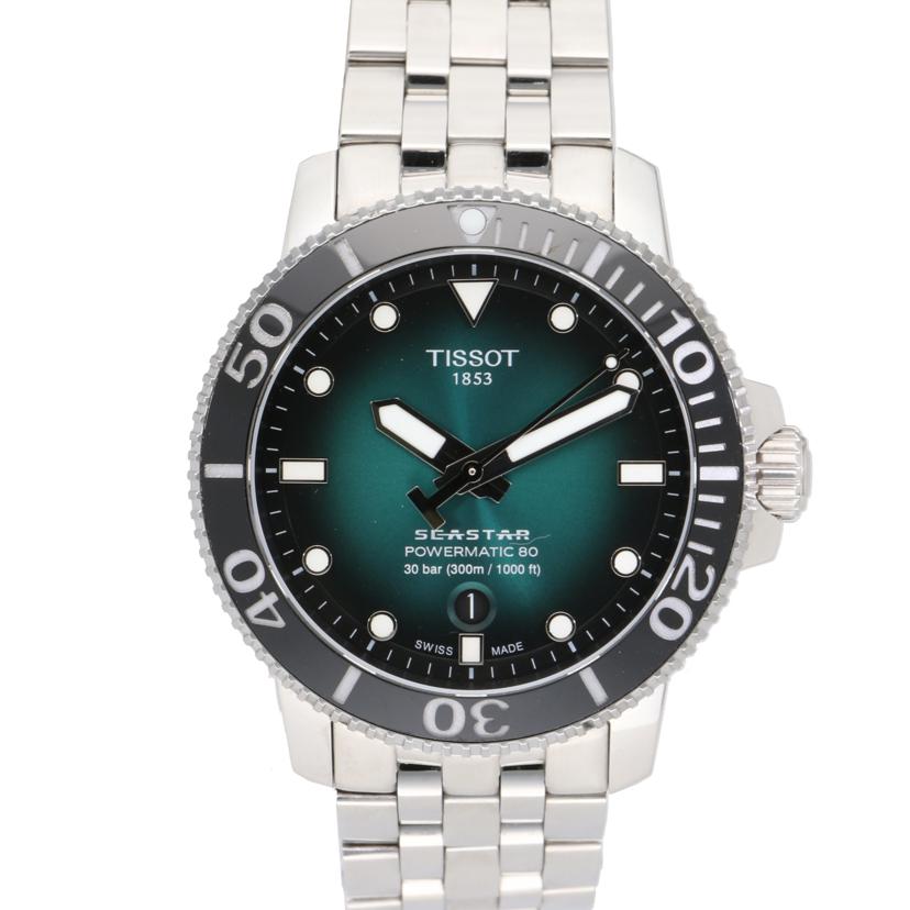 TISSOT ティソ/シースター1000・パワーマティック80/メンズ/自動巻/T120.407.11.091.01//1AZ******/Aランク/93