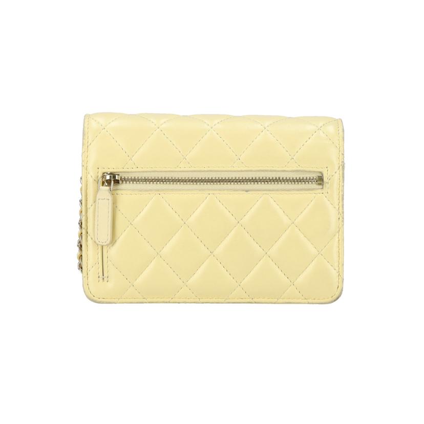 CHANEL /マトラッセ ミニチェーンウォレット //309*****/Bランク/21