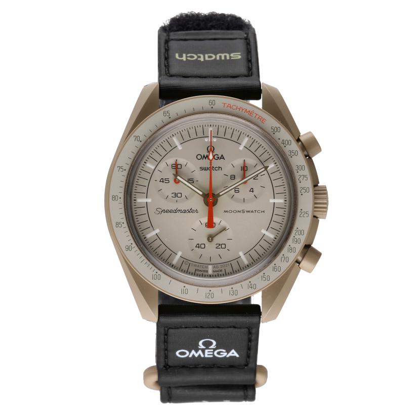 OMEGA×swatch オメガ×スウォッチ/ムーンスウォッチ/MISSION TO JUPITER/クオーツ/SO33C100//Aランク/19