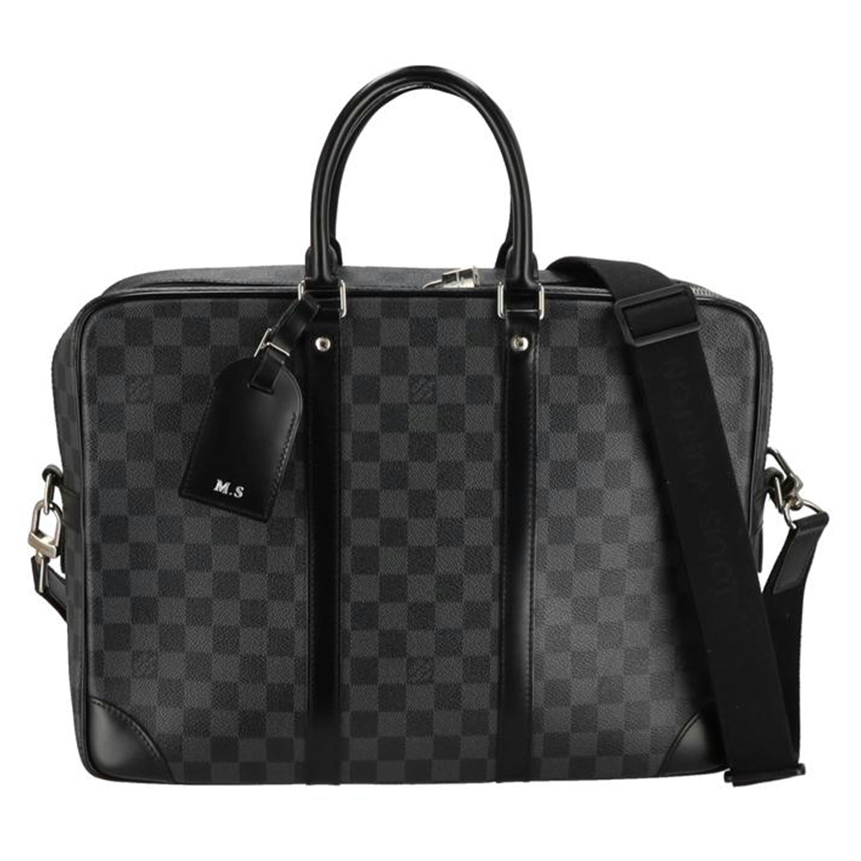 LOUIS VUITTON/PDVGM/ダミエ・グラフィット/N41123//TR1***/Aランク/21