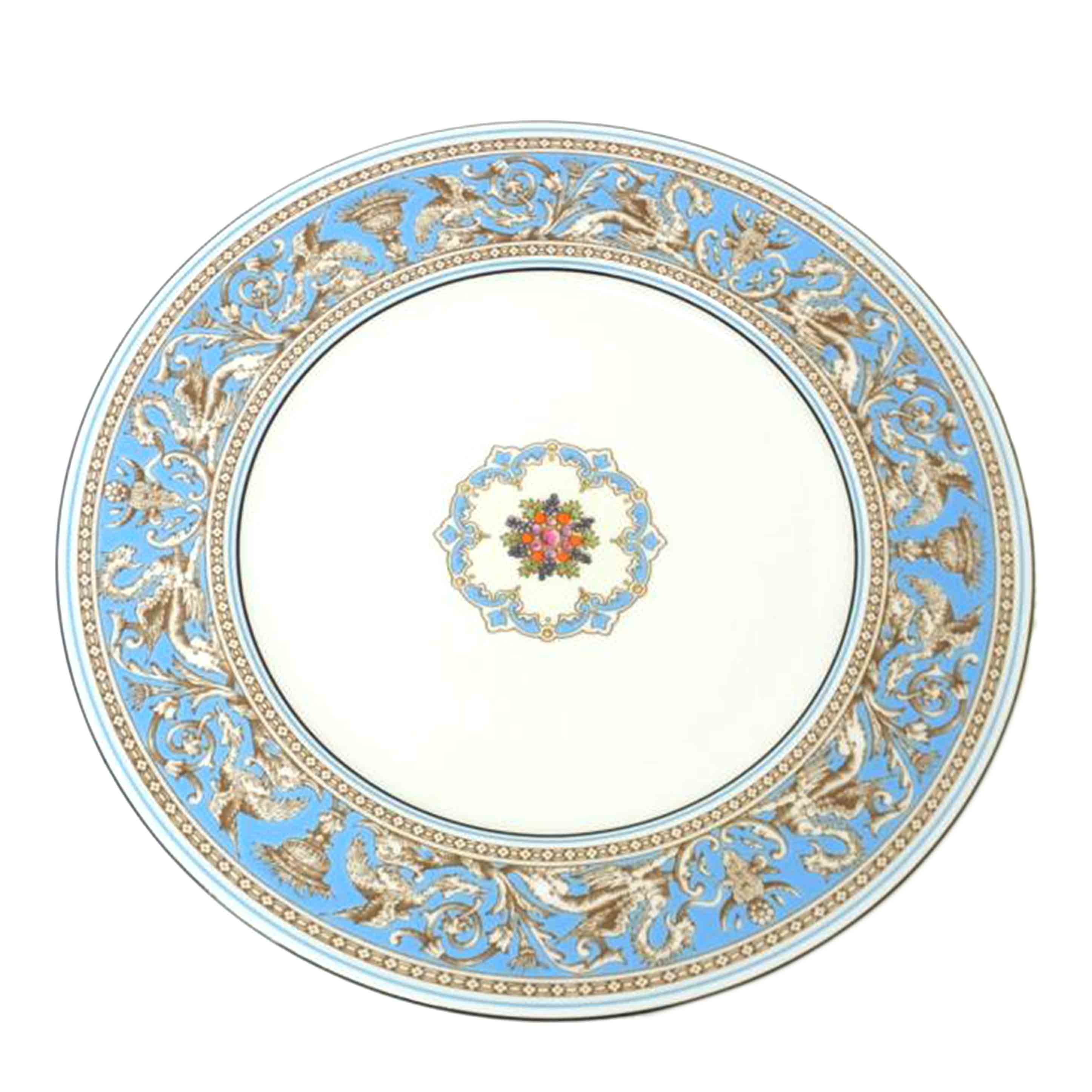 WEDGWOOD ウェッジウッド/ディナープレート/27cm/FLORENTINE TURQUOISE//ABランク/88