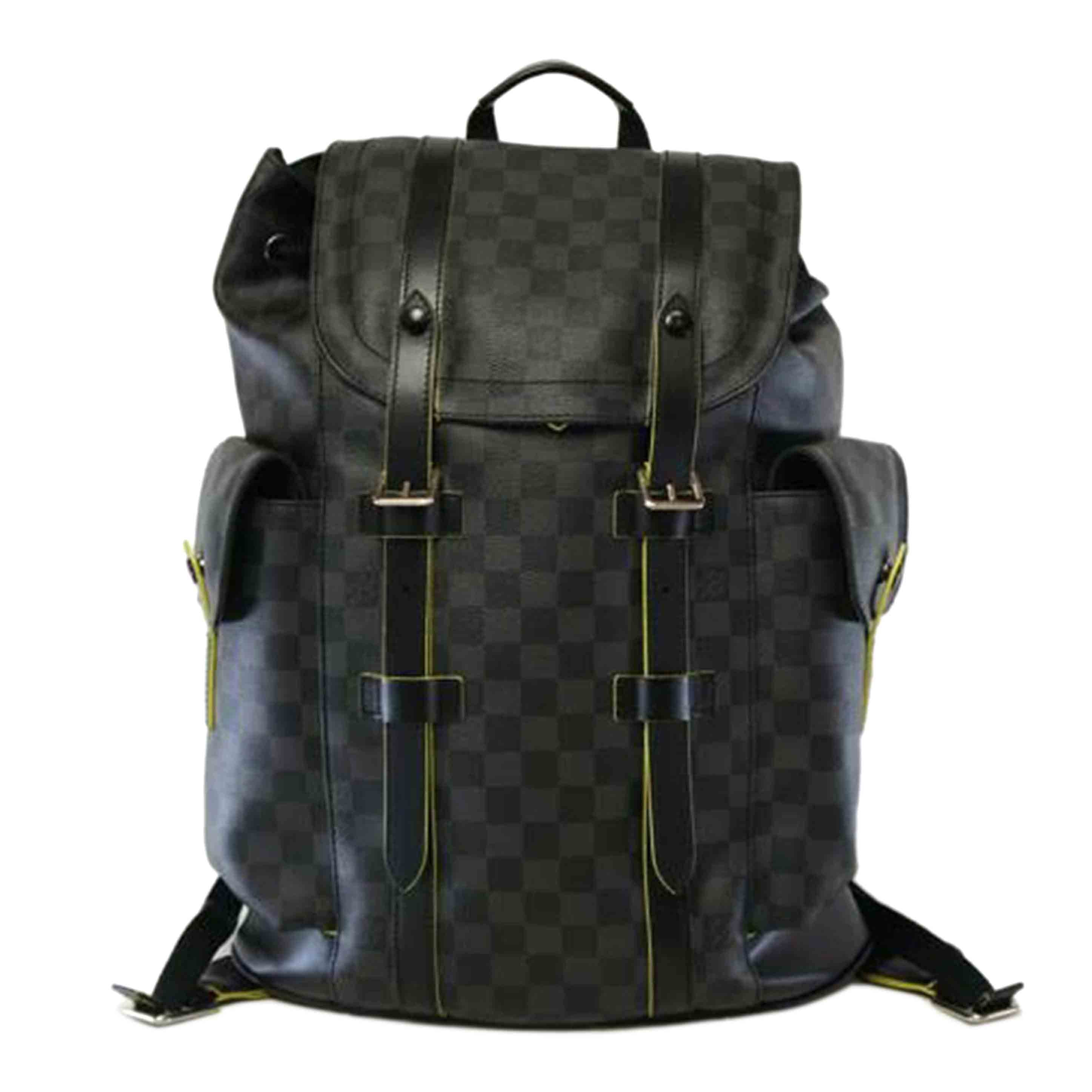 LV  ルイヴィトン/クリストファーPM/ダミエ・グラフィット  /N41574//TR4***/Aランク/21