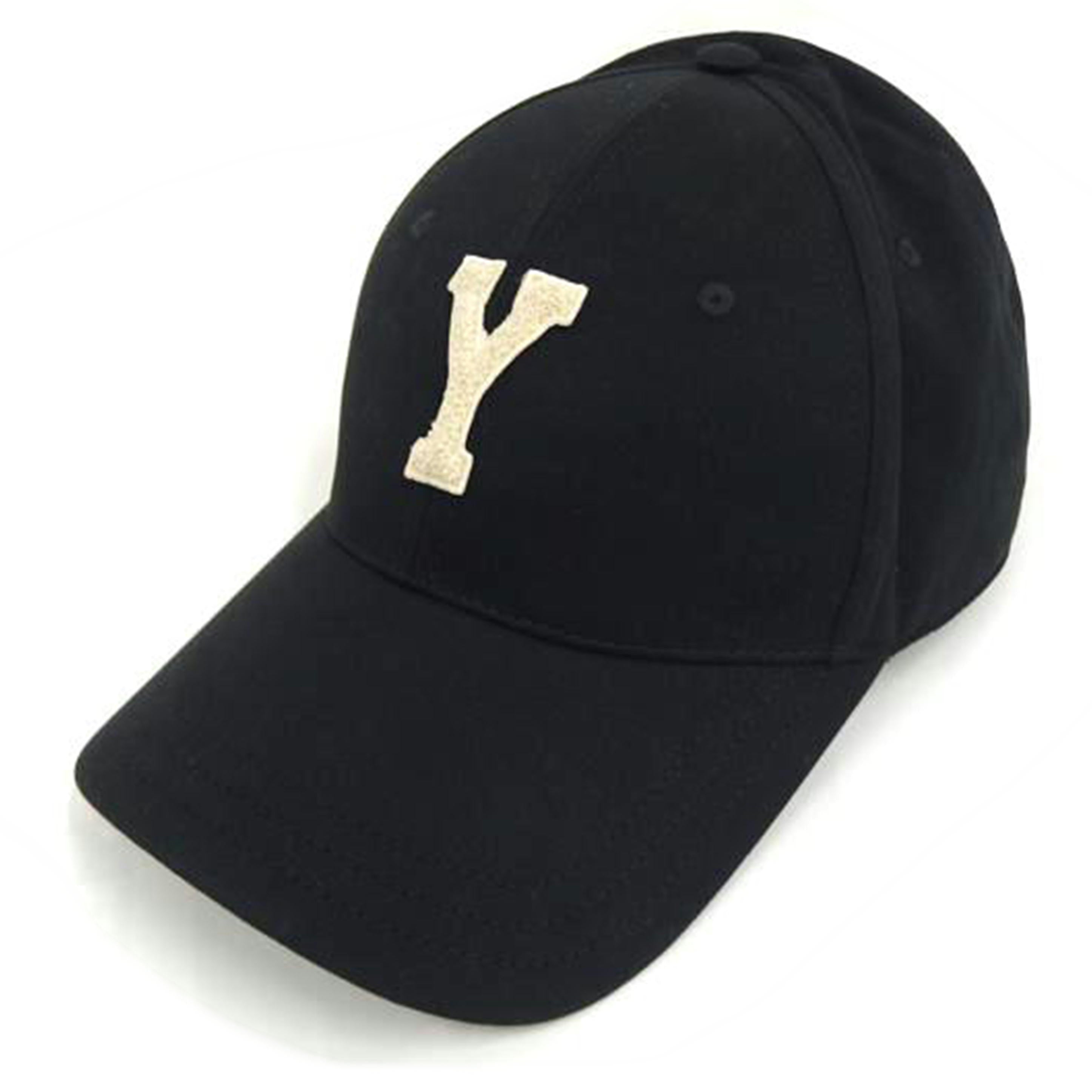 YSL YSL/Y バーシティ キャップ/ブラック//Bランク/82