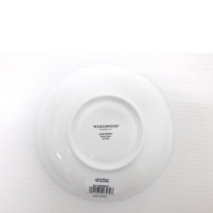 WEDGWOOD ウエッジウッド/ティーカップ&ソーサー/LACE PEONY//Aランク/88