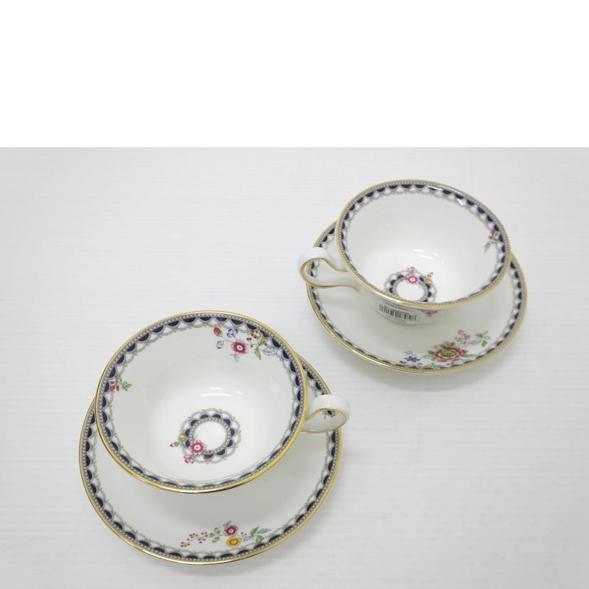 WEDGWOOD ウエッジウッド/ティーカップ&ソーサー/LACE PEONY//Aランク/88