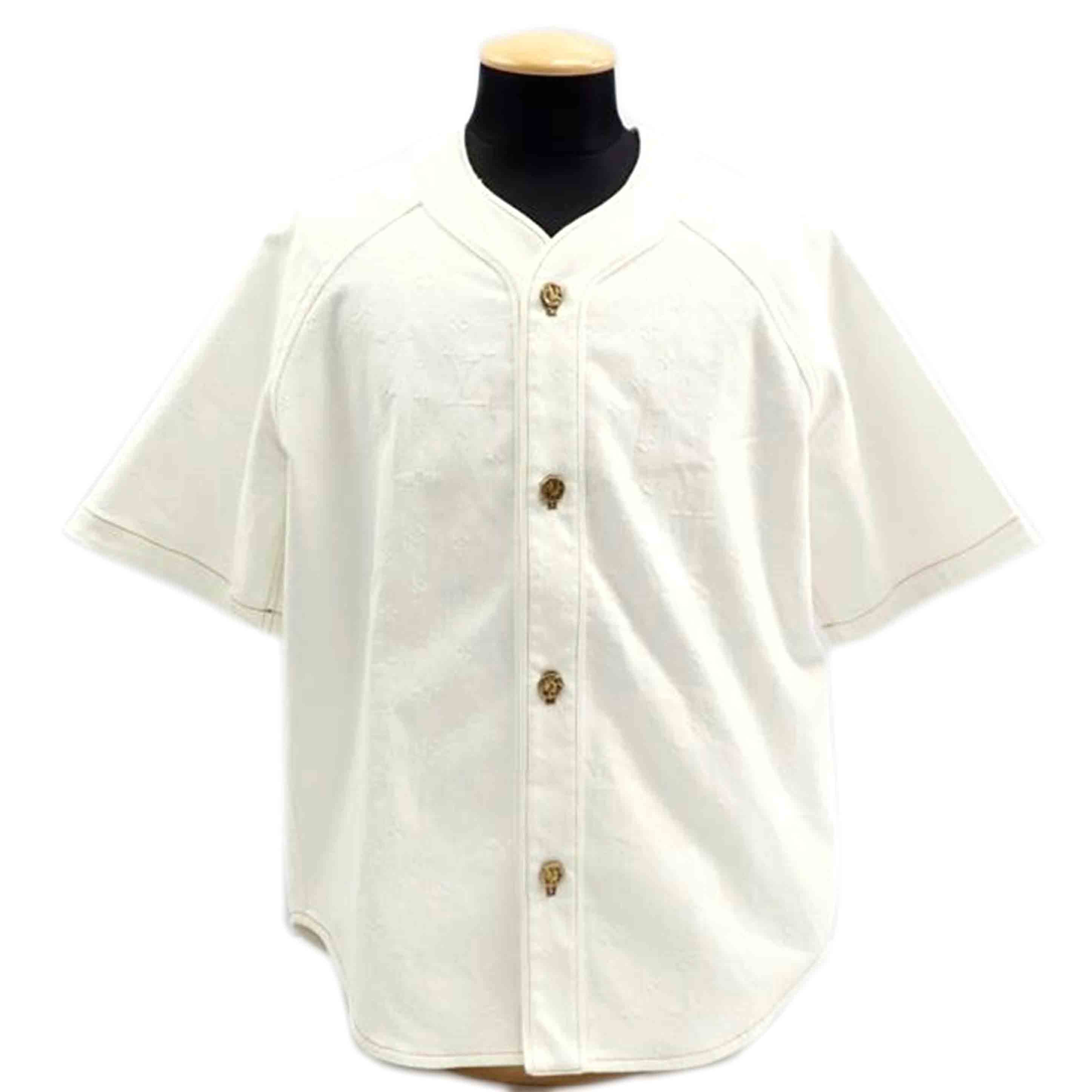 LV LV/◇エンボスモノグラムベースボールシャツ/RM221Q E53 HMS45W//サイス***/Bランク/62