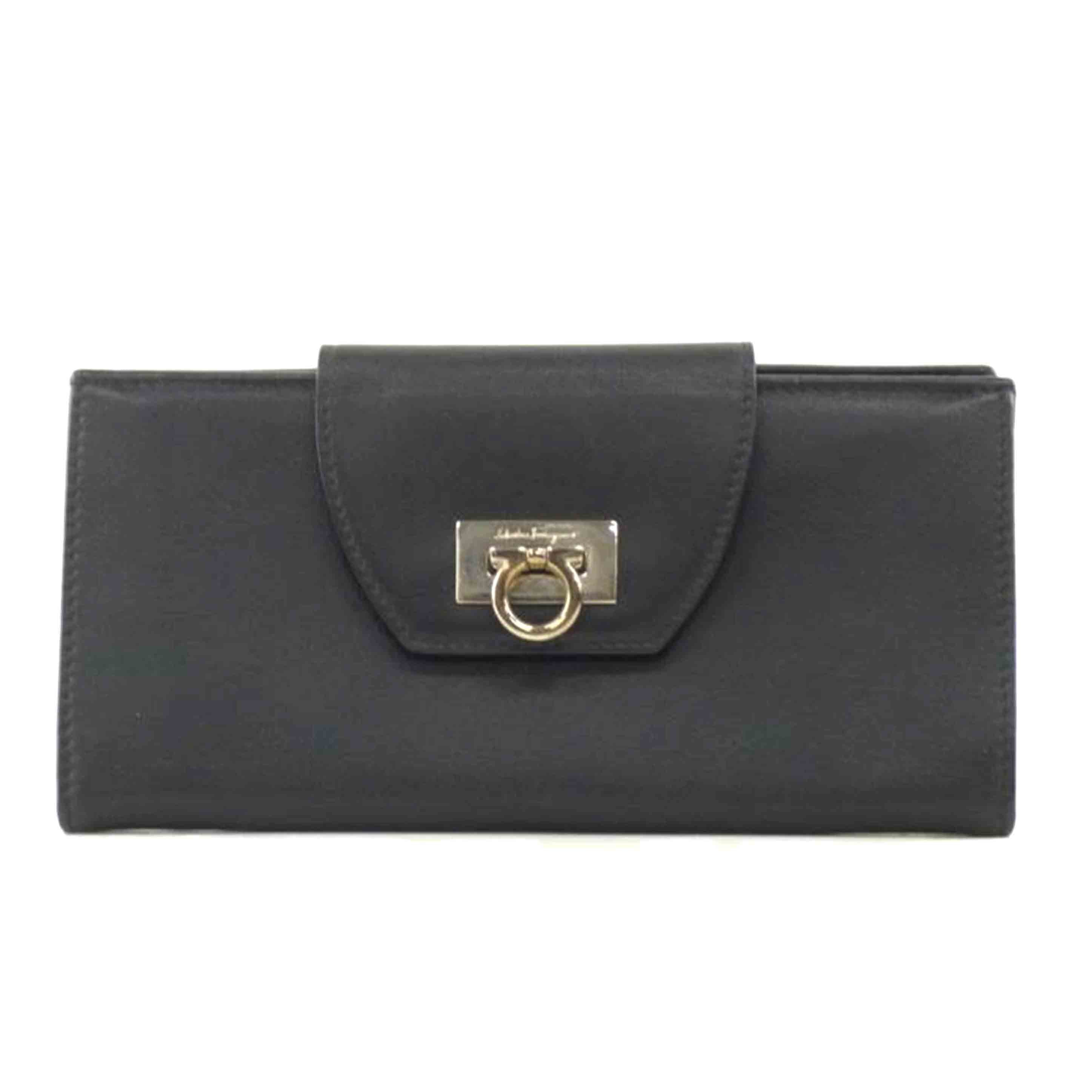 Salvatore Ferragamo サルヴァトーレフェラガモ/レザー2つ折り長財布/22 4209/25//IR-******/ABランク/64