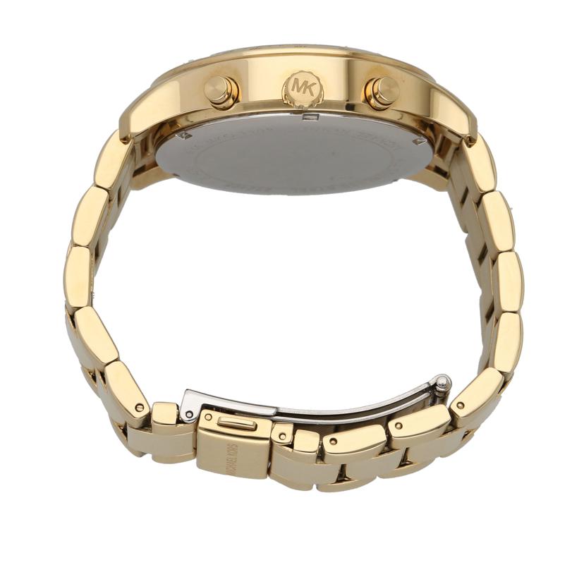 MICHAEL KORS マイケルコース/クロノグラフ/デイトウォッチ/クォーツ/ゴールド/MKO-1102//252***/Bランク/18