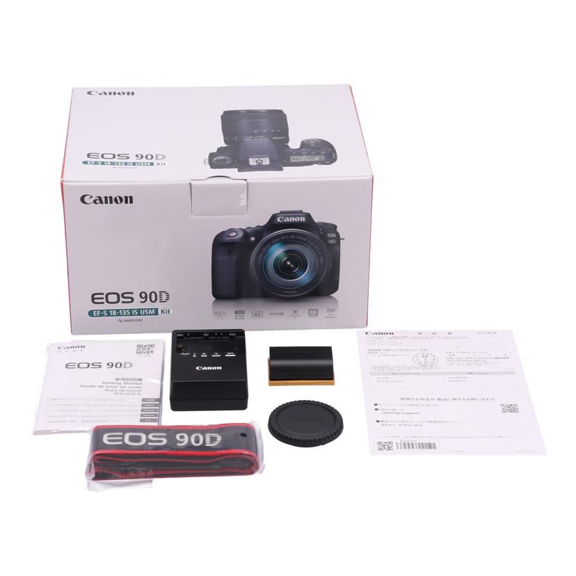 Canon キヤノン/デジタル一眼レンズキット/EOS 90D/EOS 90D レンズキット//21561056000087/Aランク/05