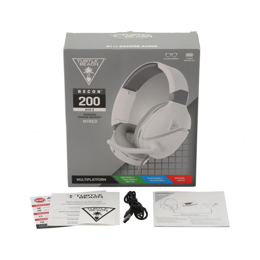 Turtle Beach タートルビーチ/ゲーミングヘッドセット/RECON 200 GEN2/TBS-6305-01//I6305L3261442/Bランク/05