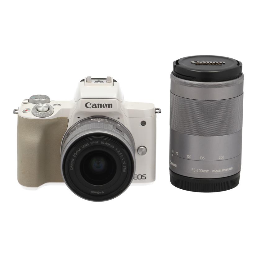 Canon キヤノン/ミラーレス一眼ダブルズームキット/EOS Kiss M ダブルズームキット//861038003216/Bランク/70