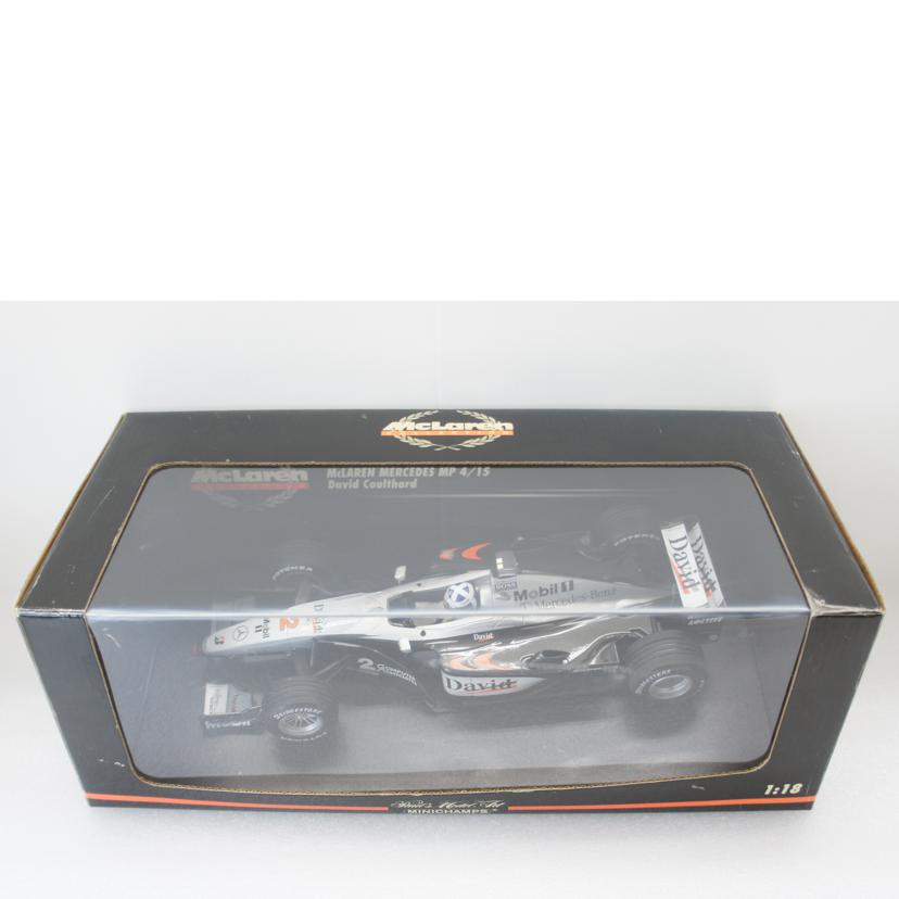 MINICHAMPS ミニチャンプス/1:18 マクラーレン メルセデス MP4/15 (デビッド・クルサード選手仕様)//ABランク/01