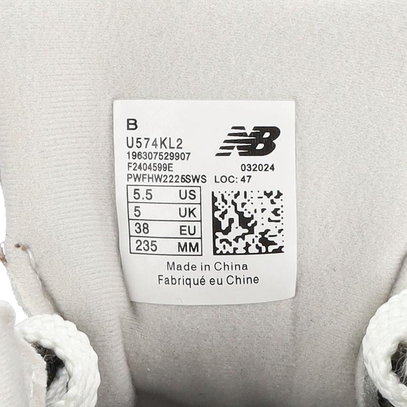 new balance ニューバランス/574 ローカットスニーカー/U574KL2//Aランク/76