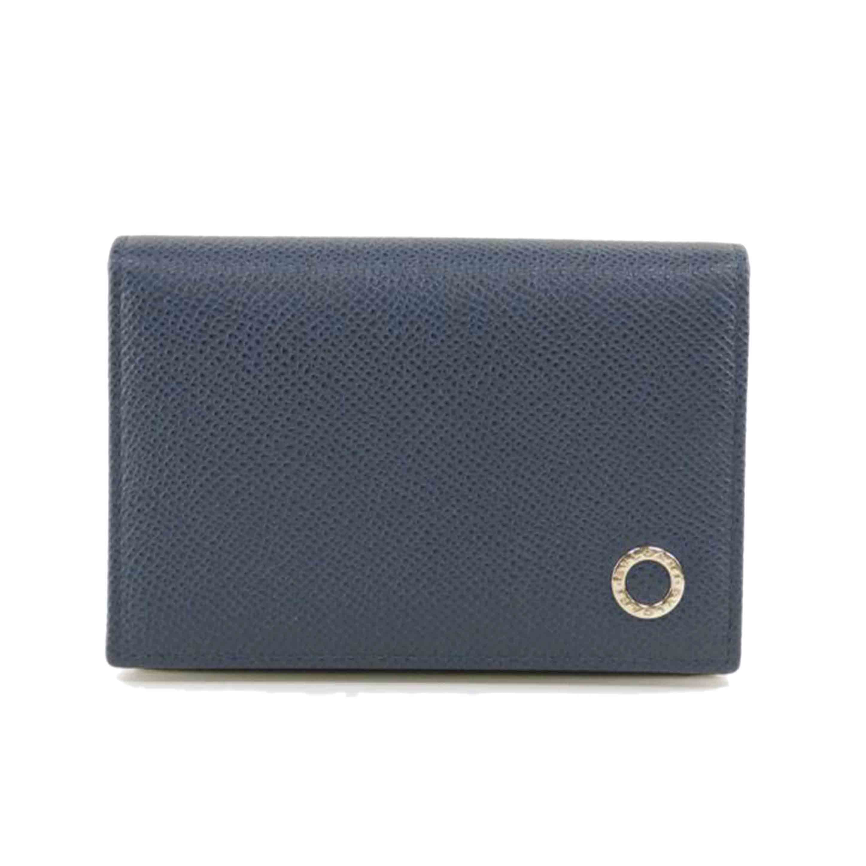 BVLGARI ブルガリ/レザーカードケース/280299//Aランク/64