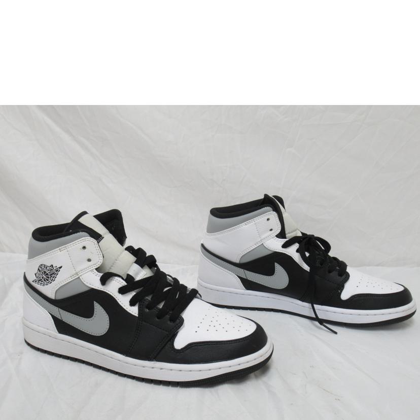 NIKE/AIR JORDAN 1MID WHITE SHADOW /ハイカットスニーカー/554724-073//ABランク/63