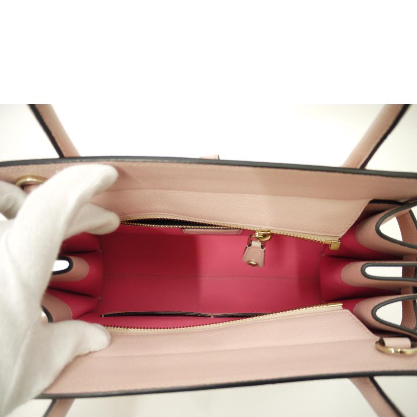 BVLGARI ブルガリ/アルバ2wayハンド/ピンク/287286//328*****/SAランク/69