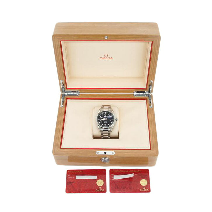 OMEGA オメガ/シ-マスタ-アクアテラ150M/GMT/コ-アクシャルSS/231.10.43.22.01.001//868*****/ABランク/93