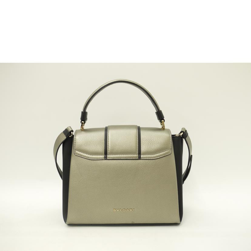 BVLGARI ブルガリ/セルペンティヴァイパー3wayハンド/グレー//Aランク/69