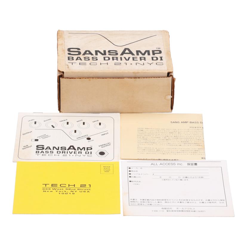 TECH21 テック21 /ベース用ダイレクトボックス/SansAmp Bass Drive DI//166277/Bランク/84