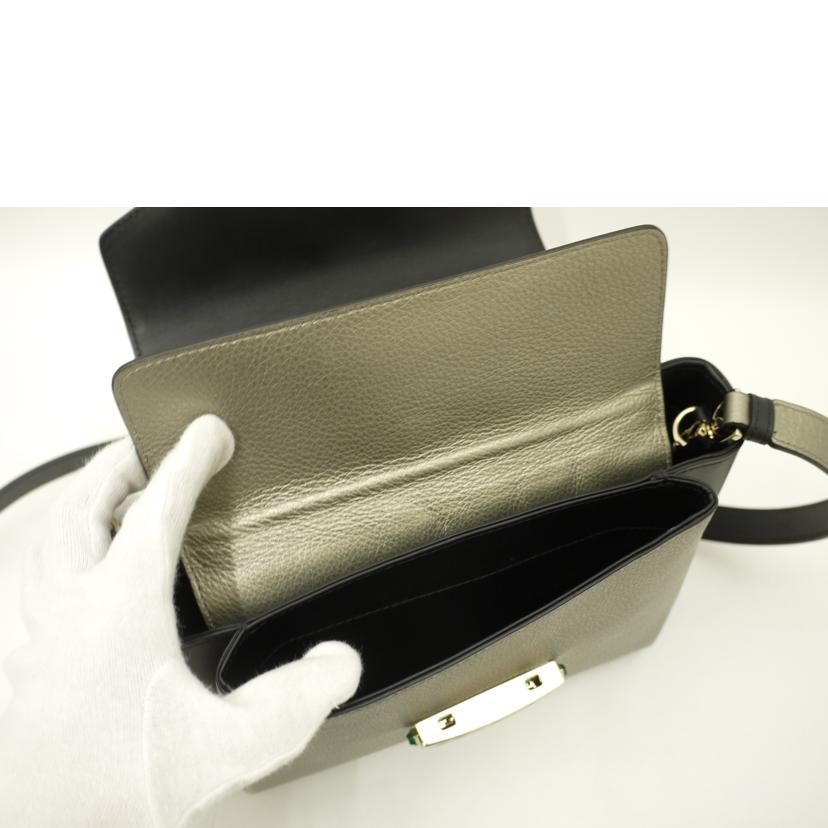 BVLGARI ブルガリ/セルペンティヴァイパー3wayハンド/グレー//Aランク/69