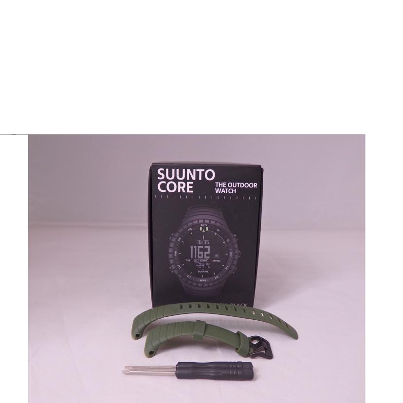 SUUNTO スント/スントコア・オールブラック/アウトドア腕時計/SS014279010//182*******/ABランク/76