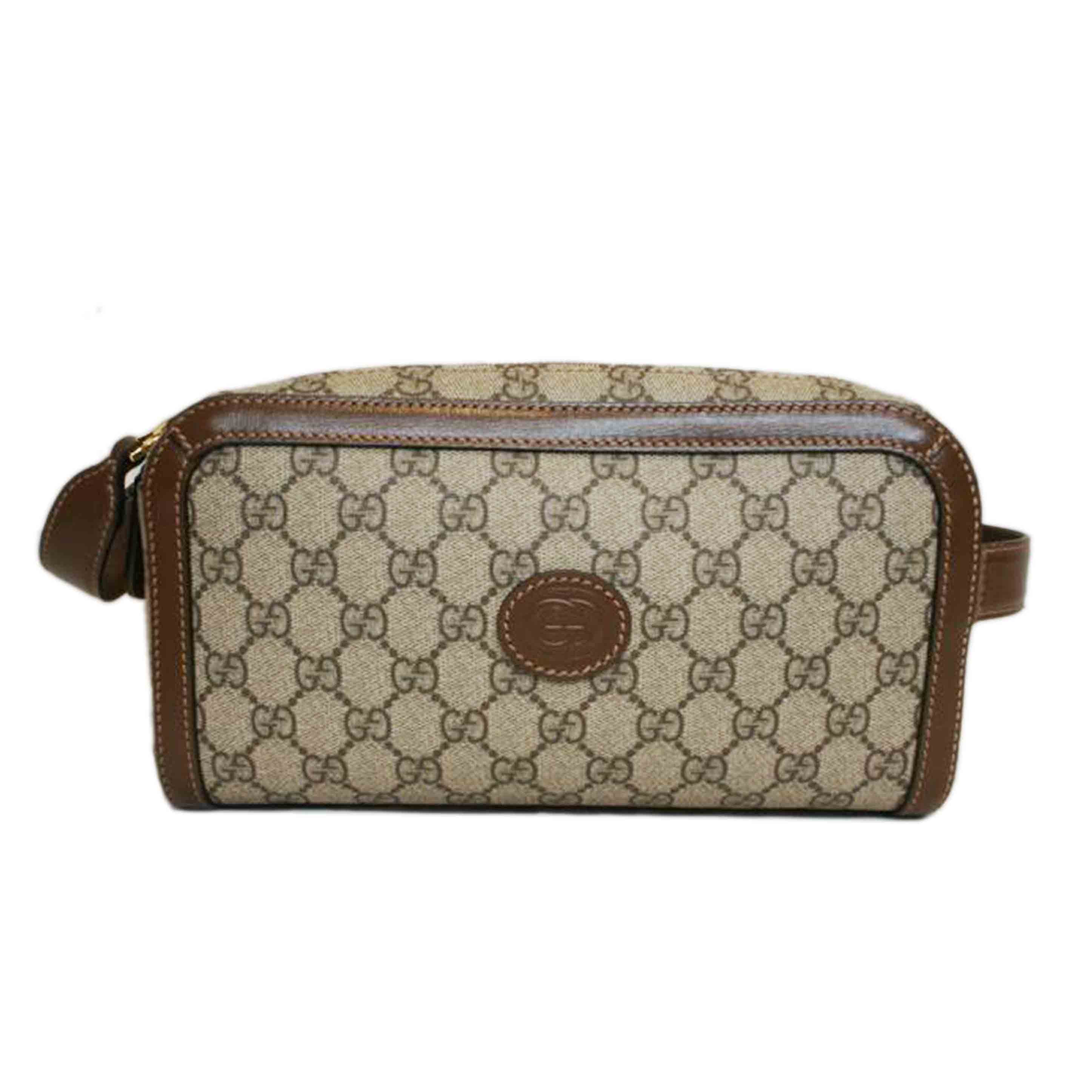 GUCCI グッチ/GGスプリームインターロッキングGポーチ/セカンドバッグ/730116//SAランク/92