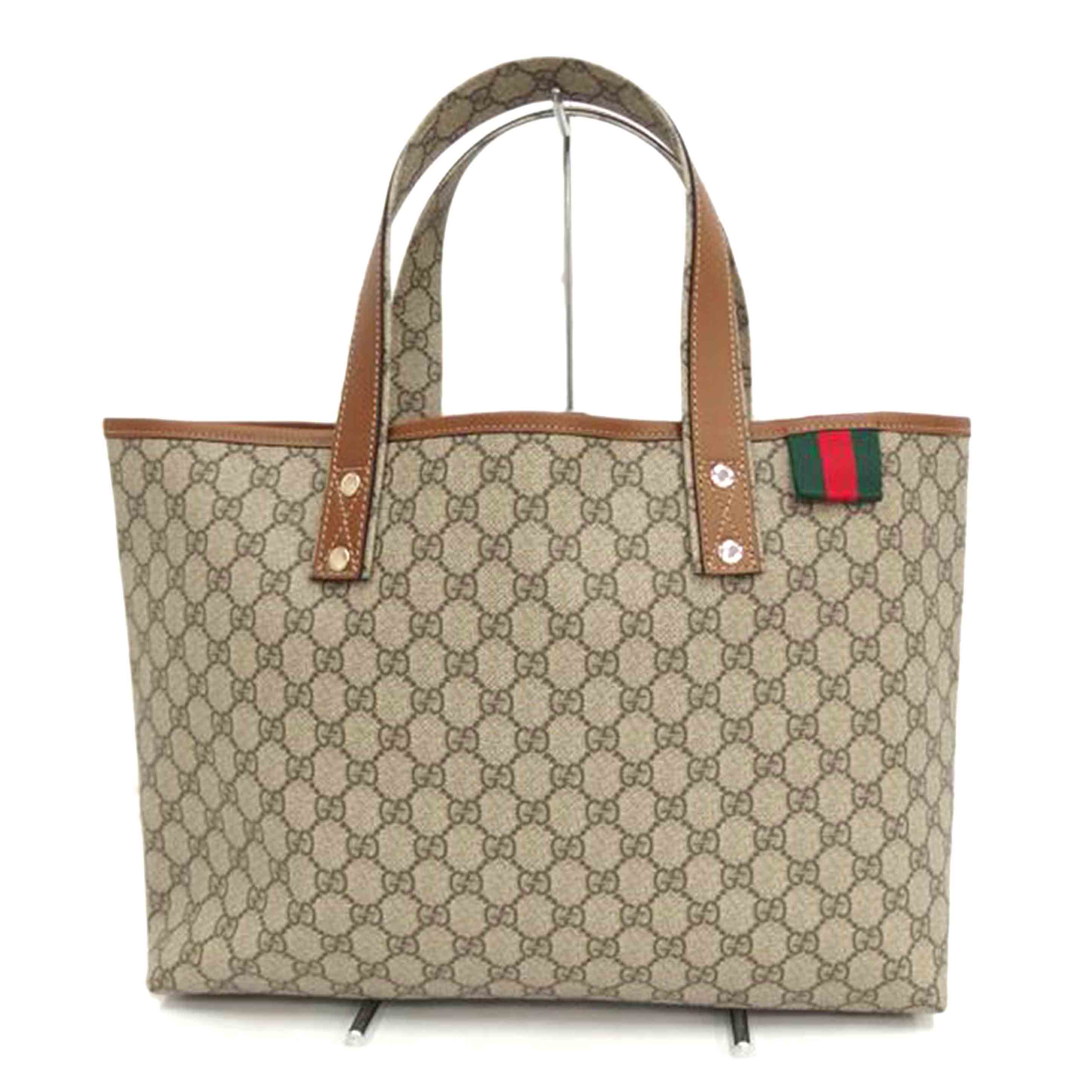 GUCCI グッチ/GGスプリームシェリーライントート/211134//001***/ABランク/82
