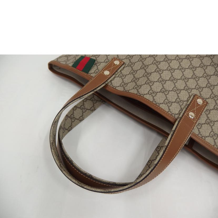 GUCCI グッチ/GGスプリームシェリーライントート/211134//001***/ABランク/82