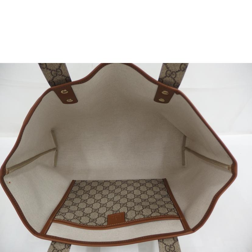 GUCCI グッチ/GGスプリームシェリーライントート/211134//001***/ABランク/82