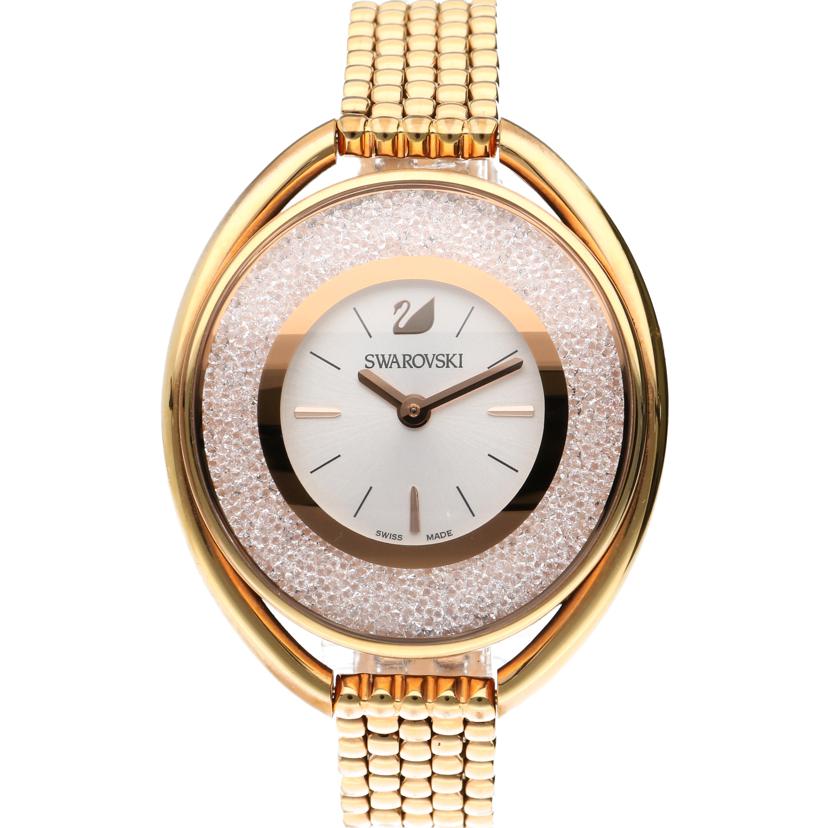 SWAROVSKI スワロフスキー/クリスタルライン・オーバルウォッチ レディース クオーツ/5200341//ABランク/05