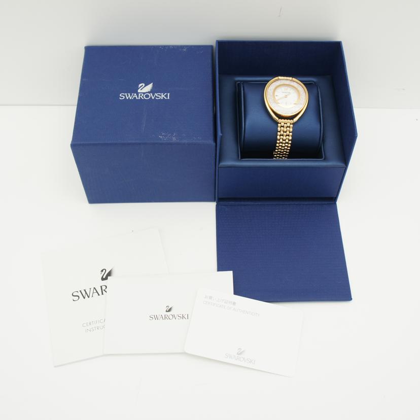 SWAROVSKI スワロフスキー/クリスタルライン・オーバルウォッチ レディース クオーツ/5200341//ABランク/05