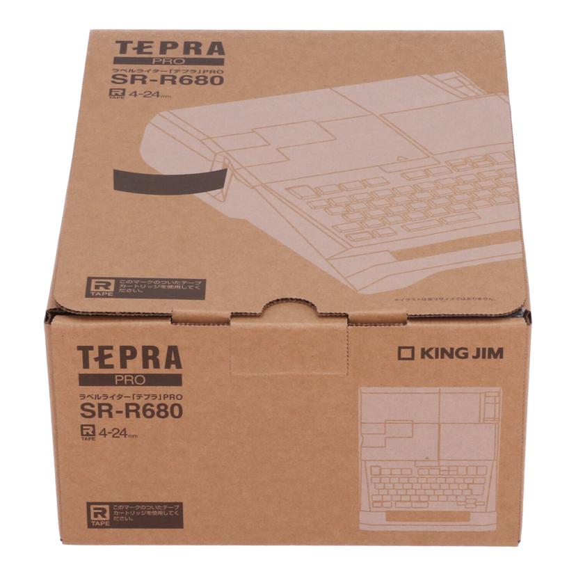 KINGJIM キングジム /ラベルライター/テプラ Pro/SR-R680//9F2050856/Aランク/65