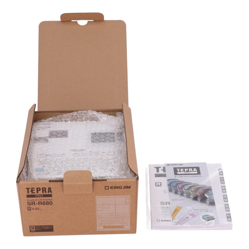 KINGJIM キングジム /ラベルライター/テプラ Pro/SR-R680//9F2050856/Aランク/65