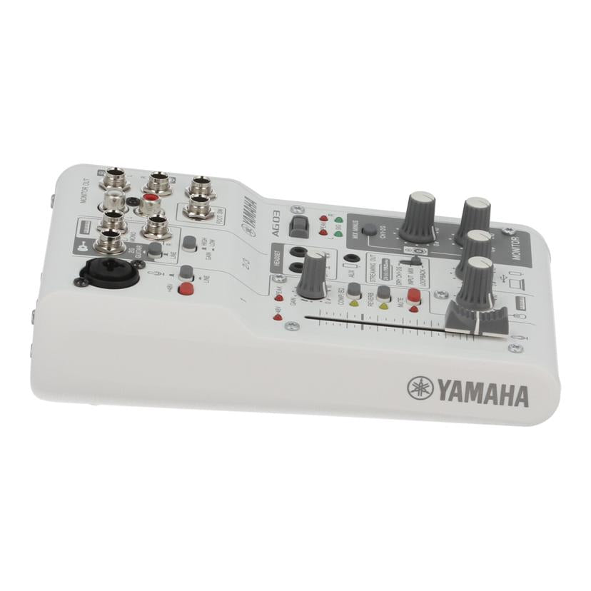 YAMAHA ヤマハ/ライブストリーミングミキサー/AG03MK2//YGEP01217/Aランク/78