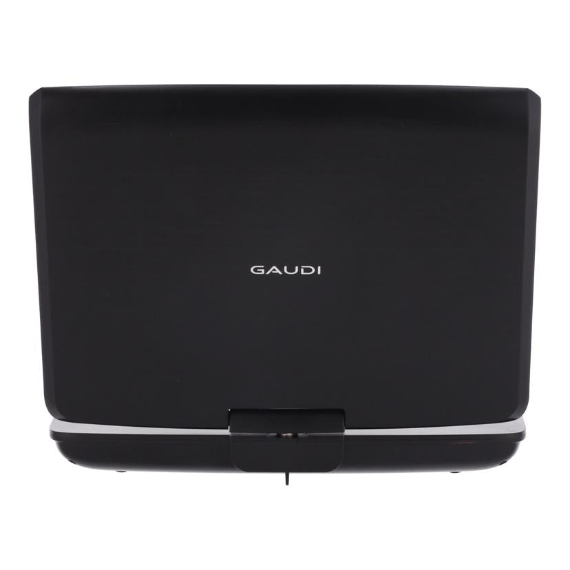 GAUDI アフタービート/ポータブルDVDプレーヤー/GPD10BT1BK//L0001907/Bランク/65