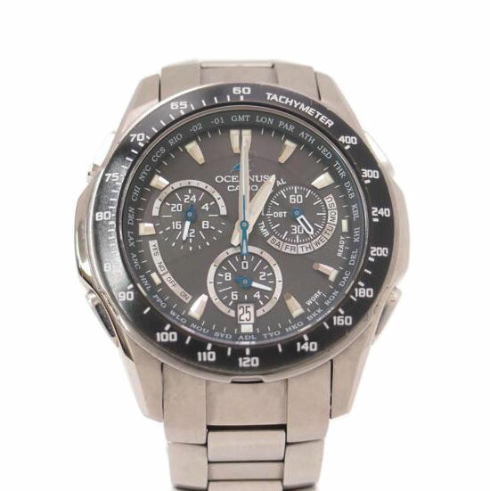 CASIO カシオ/オシアナス/TITANIUM/電波ソーラー/OCW-M800TBJ-1AJF//500*/Bランク/69