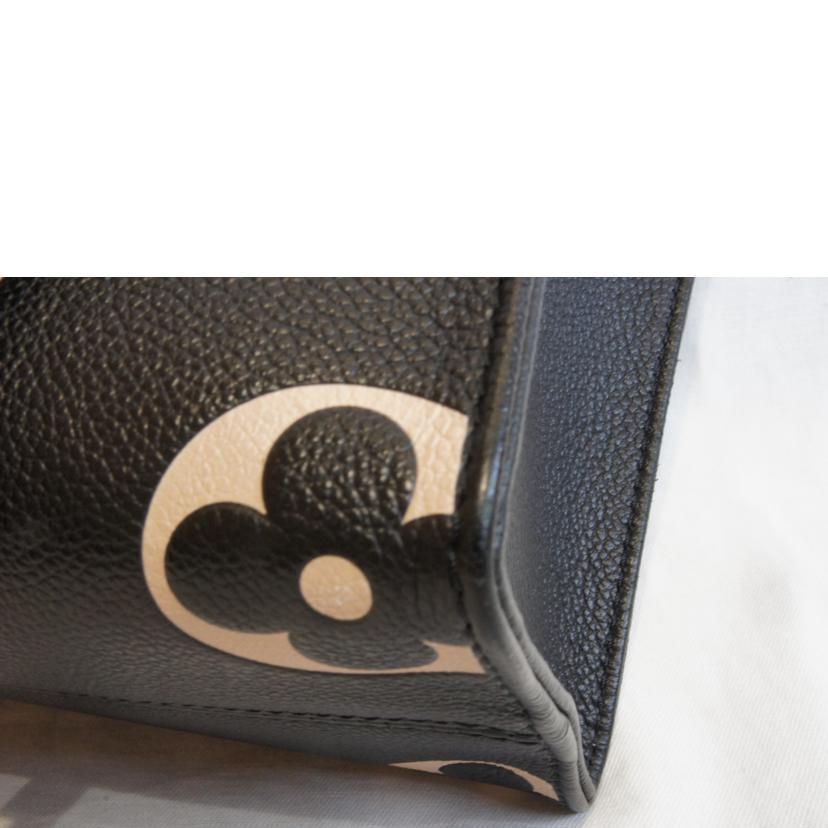 LOUIS VUITTON ルイヴィトン/オンザゴーPMブラック ベージュ/モノグラムアンプラントバイカラー/M45659//RFI*/Aランク/92