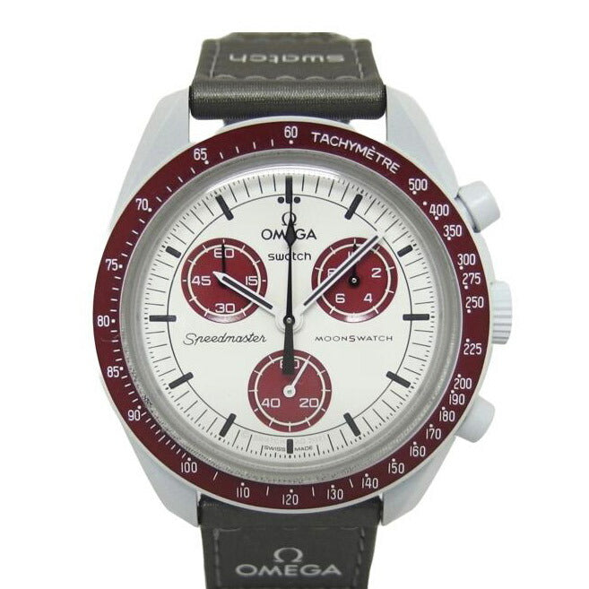 OMEGA×swatch オメガ×スウォッチ/ムーンスウォッチ/MISSION TO PLUTO/クォーツ/SO33M101//Aランク/04