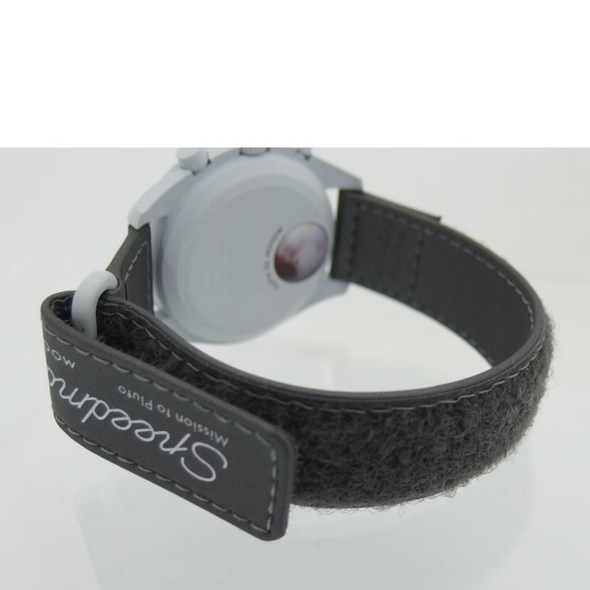 OMEGA×swatch オメガ×スウォッチ/ムーンスウォッチ/MISSION TO PLUTO/クォーツ/SO33M101//Aランク/04