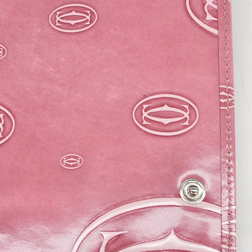 Cartier カルティエ/ハッピーバースデー/二つ折り長財布/ピンク//Bランク/18